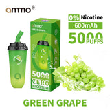 AMMO 1 Device Green Grape 0% Nicotine Supercup