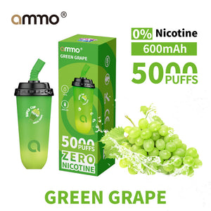 AMMO 1 Device Green Grape 0% Nicotine Supercup 青提冰 奶茶杯