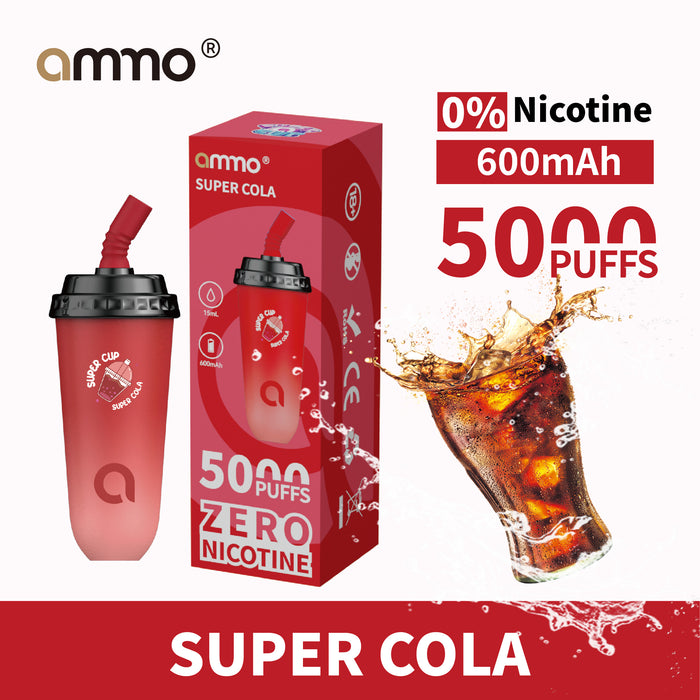 AMMO 1 Device Super Cola 0% Nicotine Supercup 超級可樂 奶茶杯