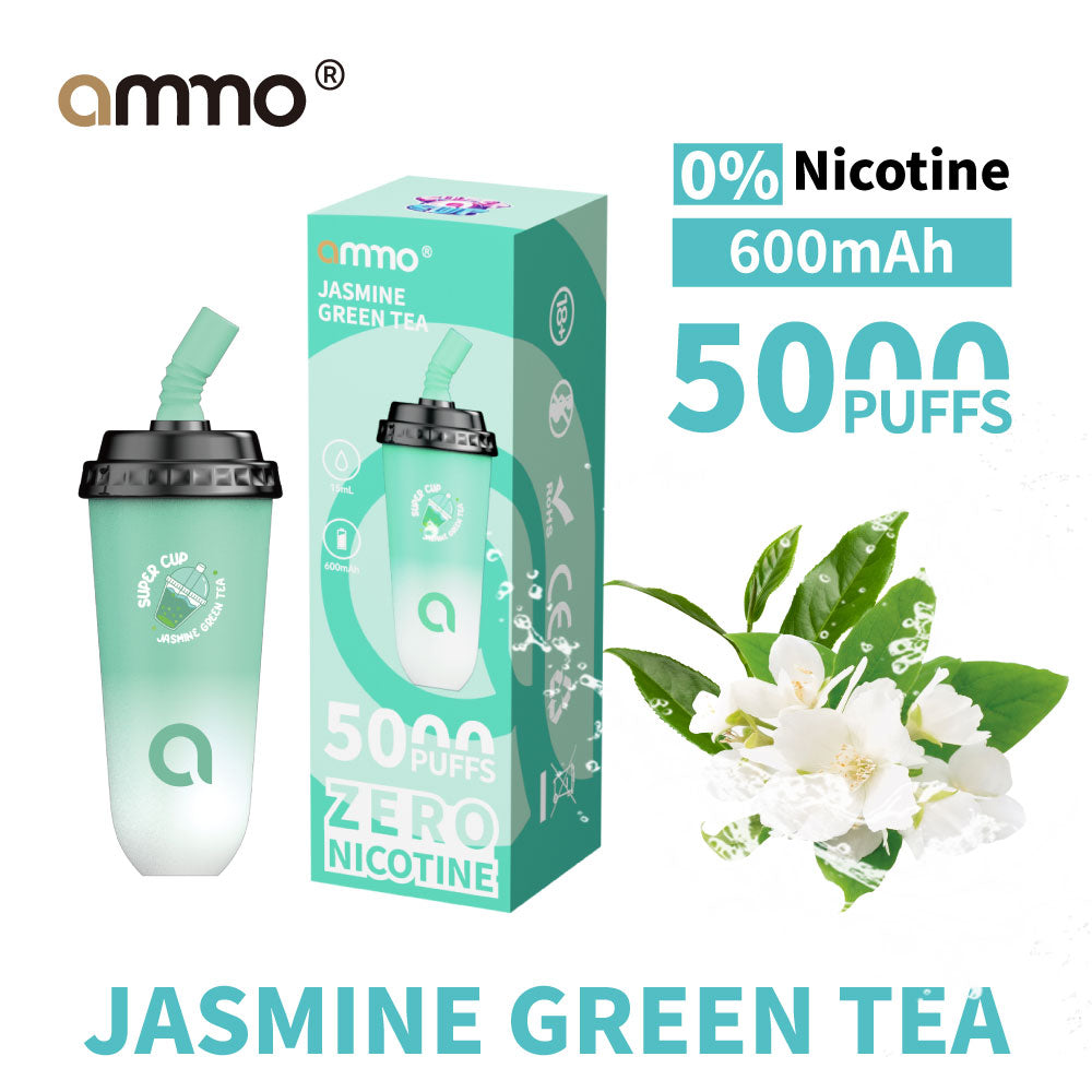 AMMO 1 Device Jasmine Green Tea 0% Nicotine Supercup 茉莉龍井 奶茶杯