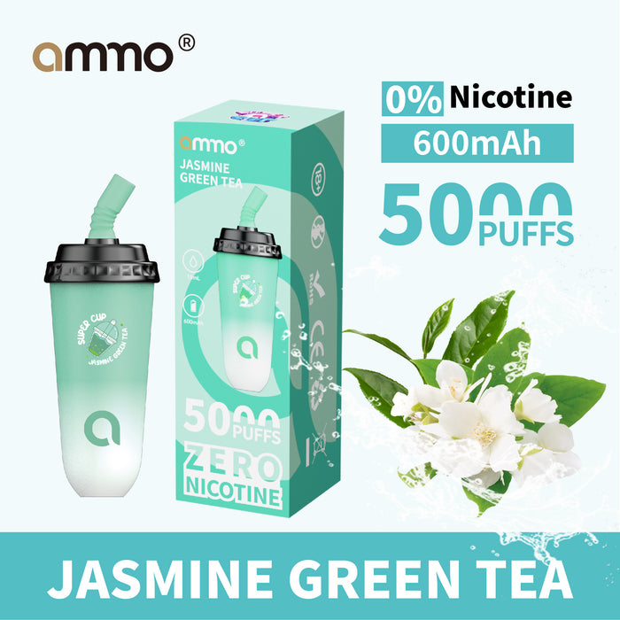 AMMO 1 Device Jasmine Green Tea 0% Nicotine Supercup 茉莉龍井 奶茶杯