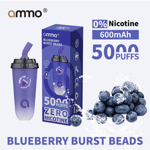AMMO 1 Device Blueberry Burst Beads 0% Nicotine Supercup