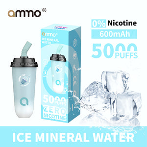 AMMO 1 Device Ice Mineral Water 0% Nicotine Supercup 冰礦泉水 奶茶杯