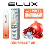 ELUX Vibe Pomegranate Ice 2% Nicotine Disposable Vape Pod