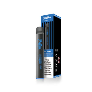 Puffmi TX600 Pro Blueberry Sour Raspberry 2% Nicotine Disposable Vape