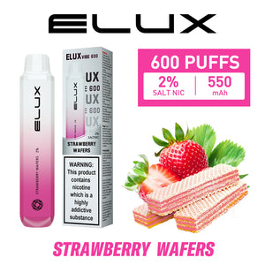 ELUX Vibe Strawberry Wafers 2% Nicotine Disposable Vape Pod