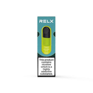 RELX Pod 2 Pod Pack Golden Slice 2% Nicotine 18mg/ml TPD