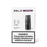 RELX Classic Pod 3 Pod Pack Tangy Purple 2% Nicotine 18mg/ml TPD