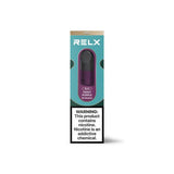 RELX Pod Pro 2 Pod Pack Tangy Purple 2% Nicotine 18mg/ml TPD