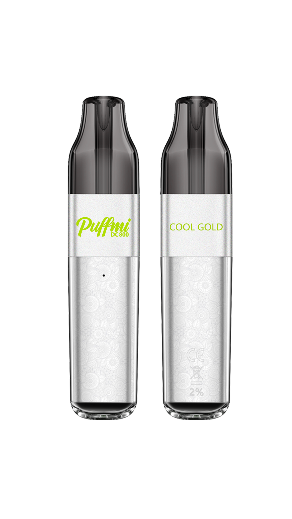 Puffmi DC800 Disposable Kit -  COOL GOLD  2mg Nicotine Disposable Vape