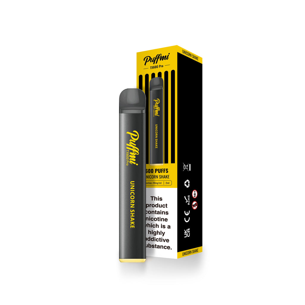 Puffmi TX600 Pro Unicorn Shake 2% Nicotine Disposable Vape