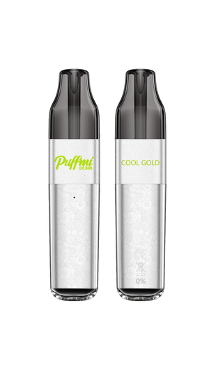 Puffmi DC800 Disposable Kit -  COOL GOLD  0mg Nicotine Disposable Vape