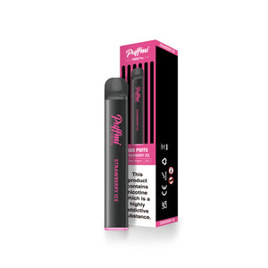 Puffmi TX600 Pro Srtawberry Ice 2% Nicotine Disposable Vape