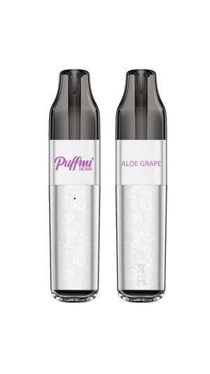 Puffmi DC800 Disposable Kit -  ALOE GRAPE  2mg Nicotine Disposable Vape