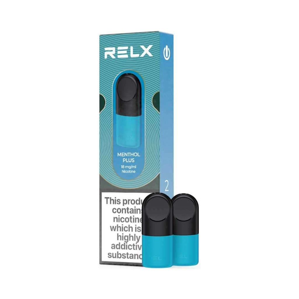 RELX Pod 2 Pod Pack Menthol Plus 2% Nicotine 18mg/ml TPD